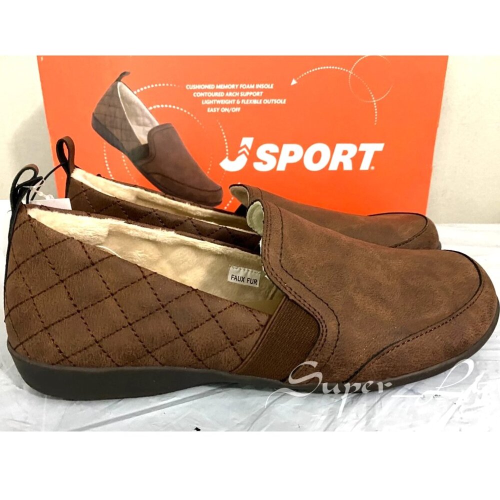 NEW JSport Size 10M Women's Lisa Casual Slip On Shoes